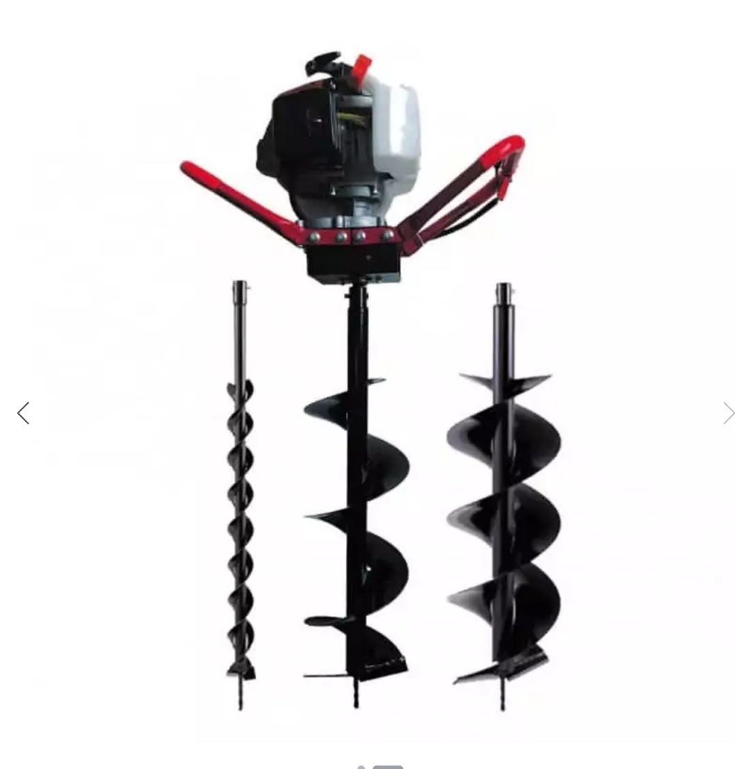 چاله کن 63 سی سی گیربکسی تاپ گاردن TopGrden به همراه 3 عدد مته EA-630