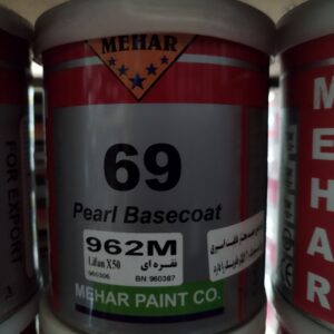 رنگ نقره ای لیفان lifan x50 بیس کوت 962M