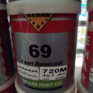 رنگ مشکی jac5 جک 5  بیس کوت 720M