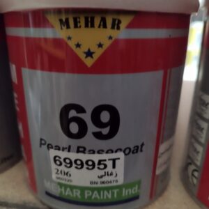 رنگ پژو 206 زغالی 69995T بیس کوت محار