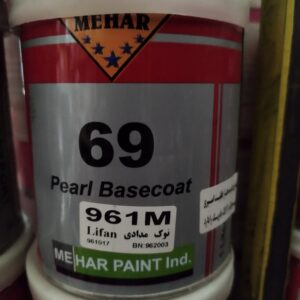 رنگ نوک مدادی 961M لیفان lifan بیس کوت محار