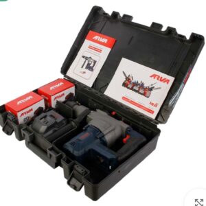 بتن کن چهار شیار شارژی ۳/۸ کیلویی 20 ولت براشلس آروا arva  مدل 5832